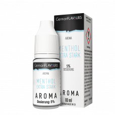 Menthol Extra Stark – GermanFLAVOURS – Aroma 10 ml
