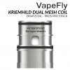 Kriemhild Dual Mesh Coil - VapeFly - Ersatzcoil