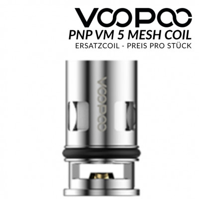 PnP-VM5 0,2 Ohm Mesh Coil - VOOPOO - Ersatzcoil