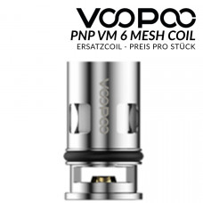PnP-VM6 0,15 Ohm Mesh Coil - VOOPOO - Ersatzcoil