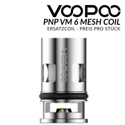 PnP-VM6 0,15 Ohm Mesh Coil - VOOPOO - Ersatzcoil