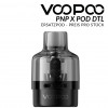 PnP X Leerpod DTL Black - VOOPOO - Ersatzpod 5,0 ml