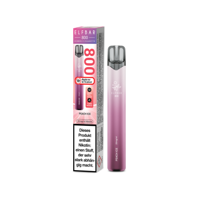 Peach Ice – ELFBAR 800 – Einweg E-Zigarette