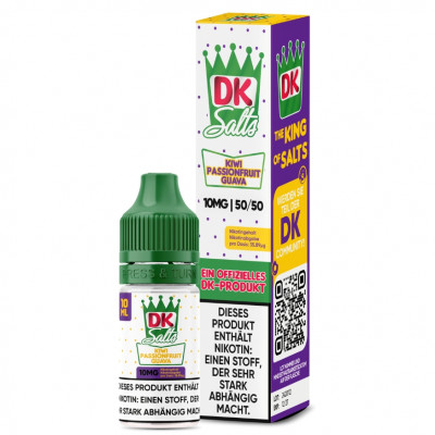 Kiwi Passionfruit Guava – DK Salts – Nicsalt Liquid 10 ml