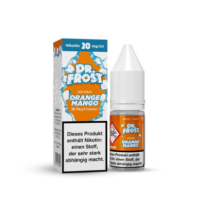 Orange & Mango Ice - 10ml Nikotinsalz