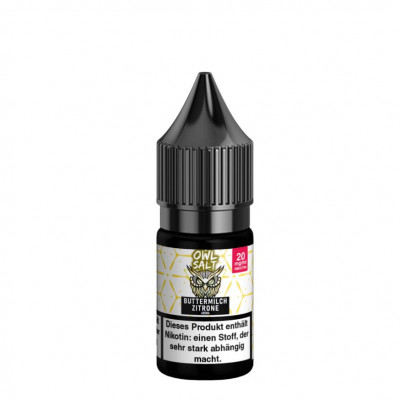 Buttermilch Zitrone - 10ml Nikotinsalz