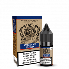 American Blend – OWL Smoke Leaf – Nicsalt Liquid 10 ml American Blend – OWL Smoke Leaf – Nicsalt Liquid 10 ml