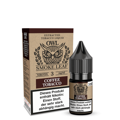 Coffee Tobacco - OWL Smoke Leaf - 10ml Nikotinsalz