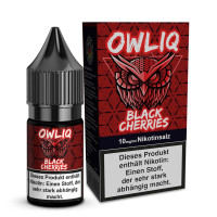 Black Cherries – OWLIQ – Nicsalt Liquid 10 ml Black Cherries – OWLIQ – Nicsalt Liquid 10 ml