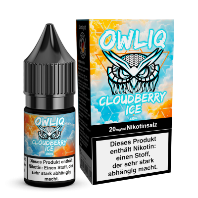 Cloudberry Ice - OWLIQ - Nicsalt Liquid 10 ml