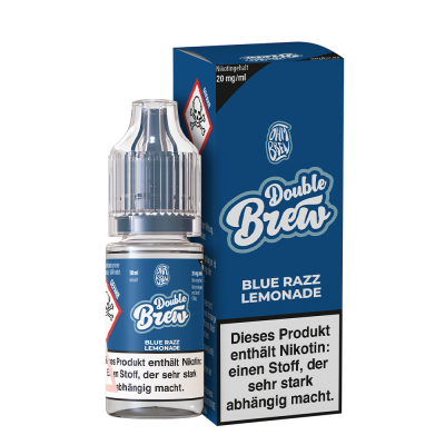 Blue Razz Lemonade – Double Brew – Nicsalt Liquid 10 ml