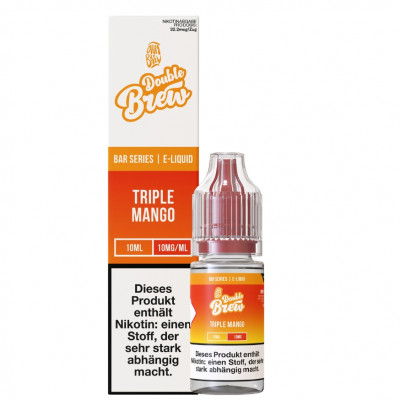 Triple Mango – Double Brew Bar Series – Nicsalt Liquid 10 ml