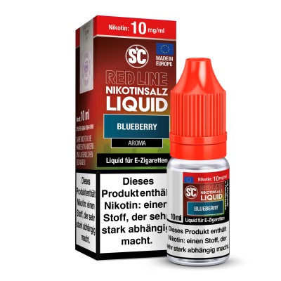 Blueberry – SC Red Line – Nicsalt Liquid 10 ml