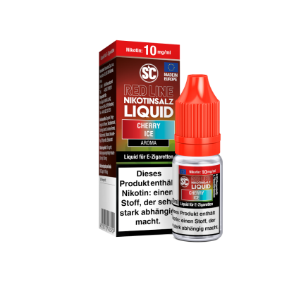 Cherry Ice – SC Red Line – Nicsalt Liquid 10 ml