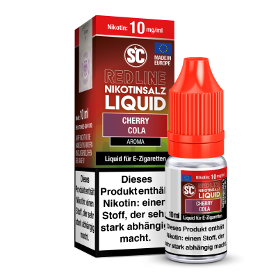 Cherry Cola - SC Red Line - Nicsalt Liquid 10 ml