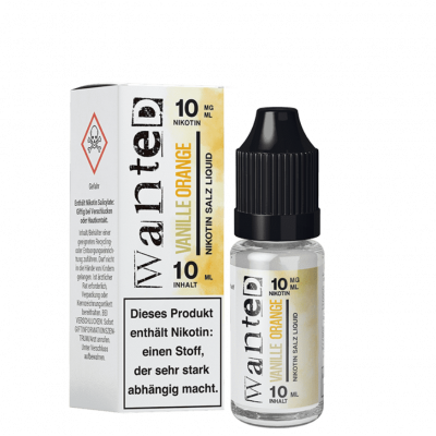 Vanille Orange – Wanted Overdosed – Nicsalt Liquid 10 ml