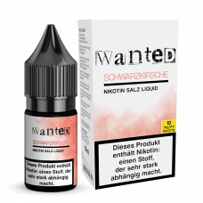 Schwarzkirsche – Wanted Overdosed – Nicsalt Liquid 10 ml Schwarzkirsche – Wanted Overdosed – Nicsalt Liquid 10 ml