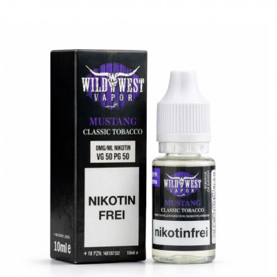 Mustang – Wild West Vapor – Nicsalt Liquid 10 ml