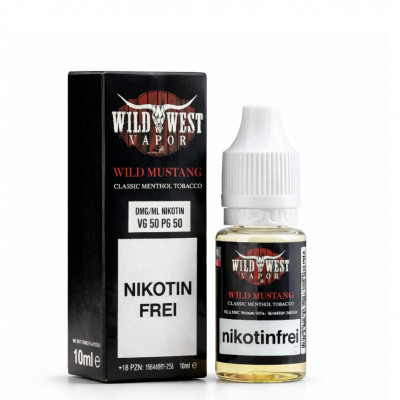 Wild Mustang – Wild West Vapor – Nicsalt Liquid 10 ml