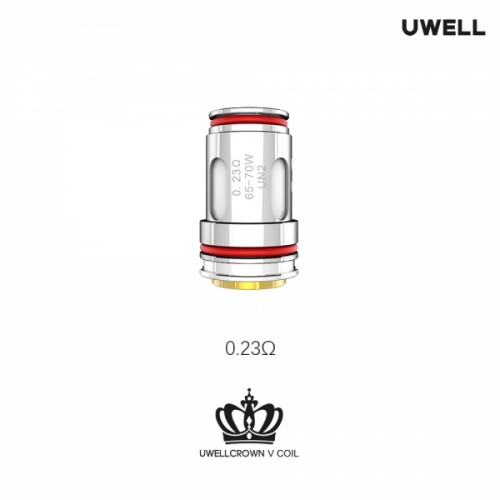 High Performance Coil Pack Crown V (5) Coils By Uwell - 723 Vapor 3 Coils  Australia