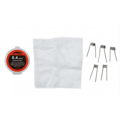 Coil Master Clapton 0,4 Ohm Fertigcoil