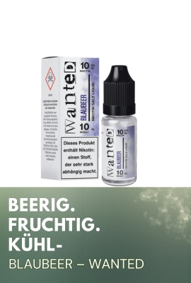 Blaubeer Wanted